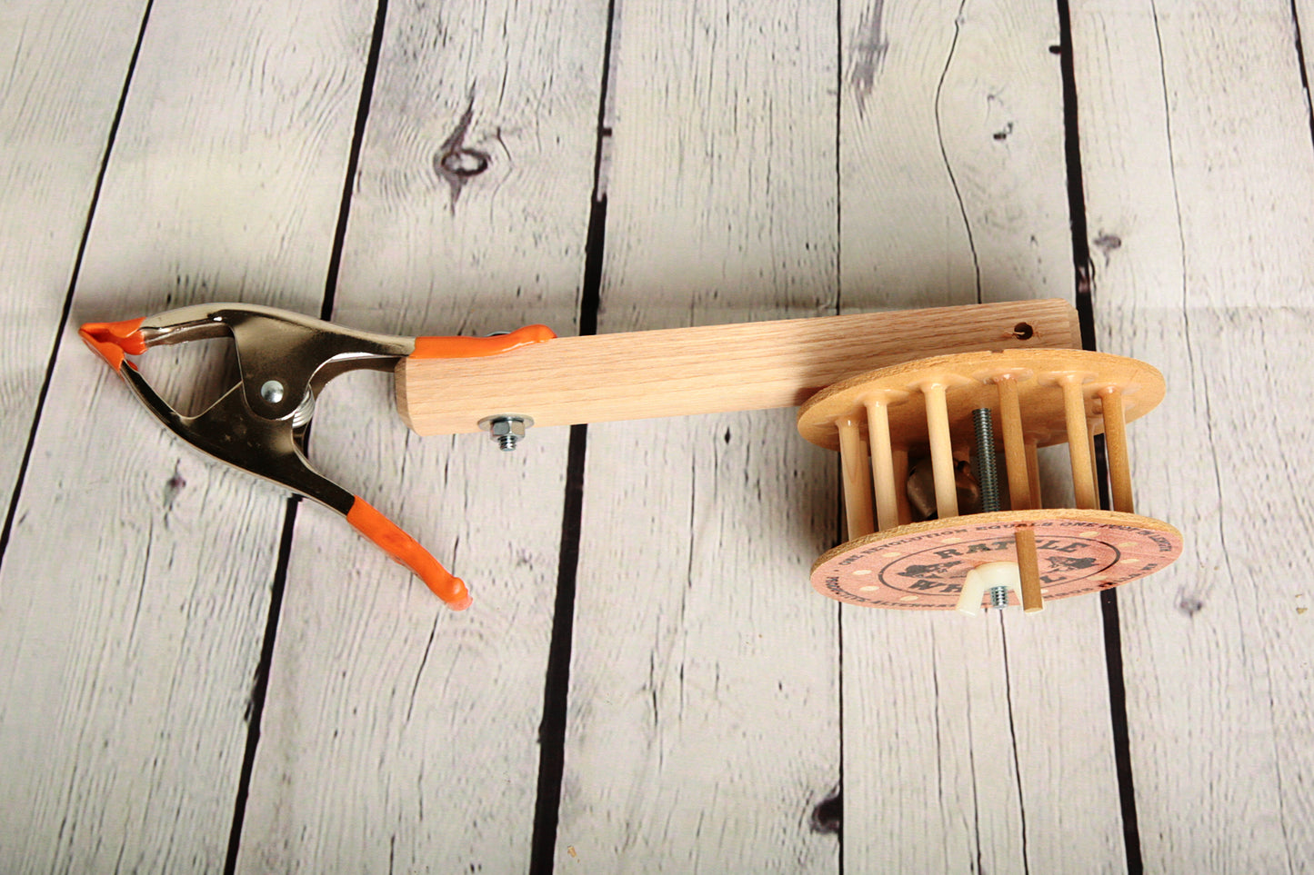 Rattle Wheel with Clamp Mount