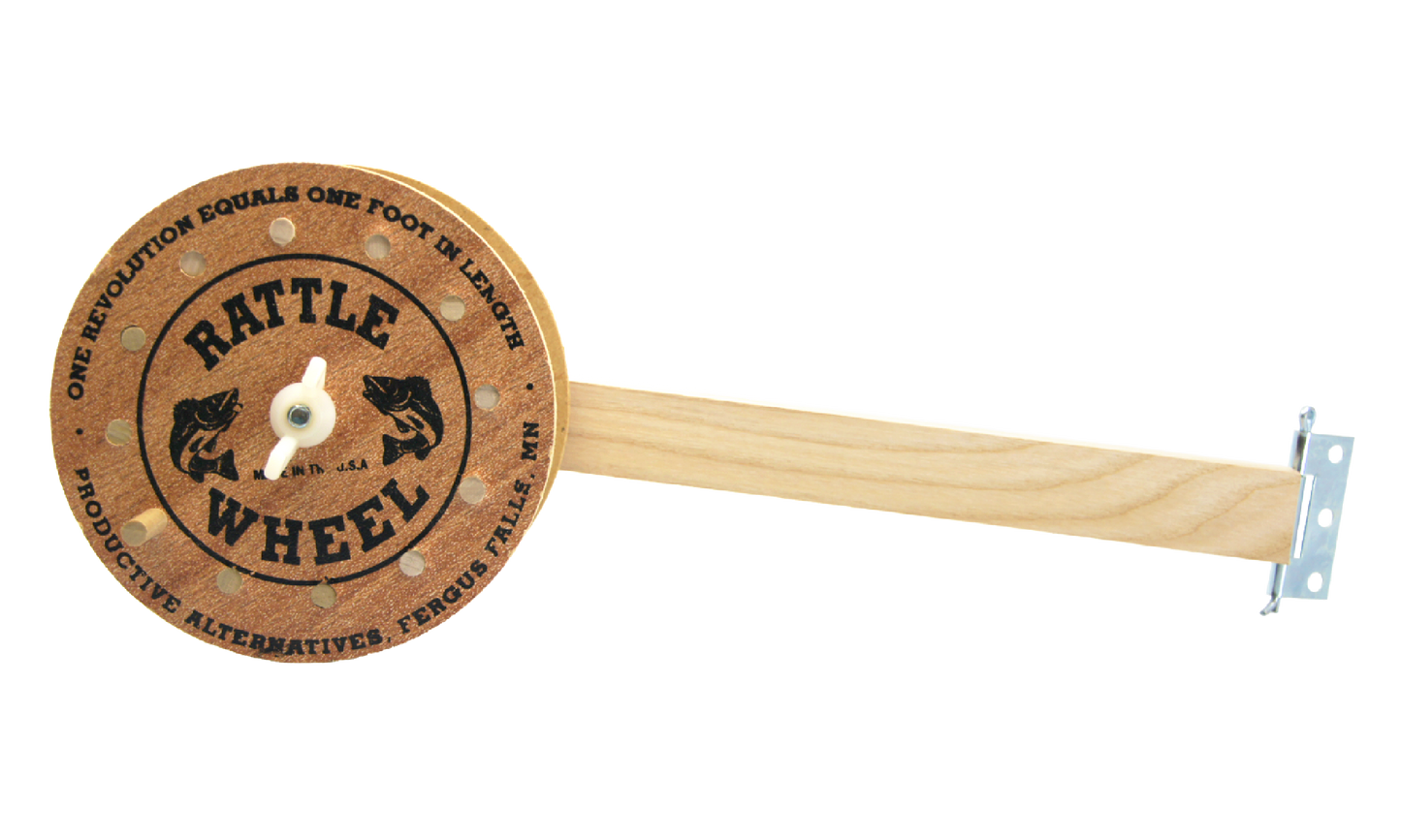 Rattle Wheel Hinged Arm