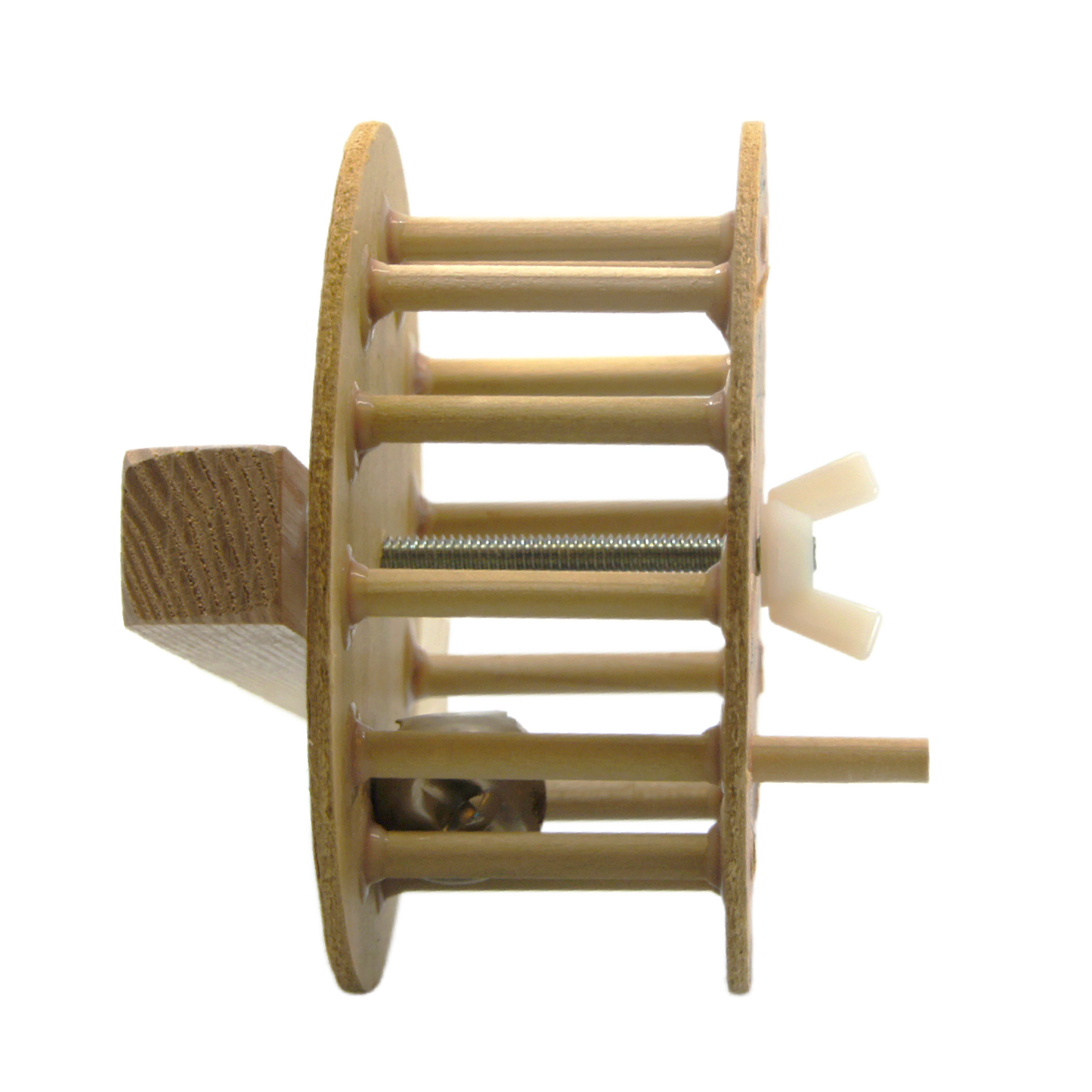 Rattle Wheel Hinged Arm