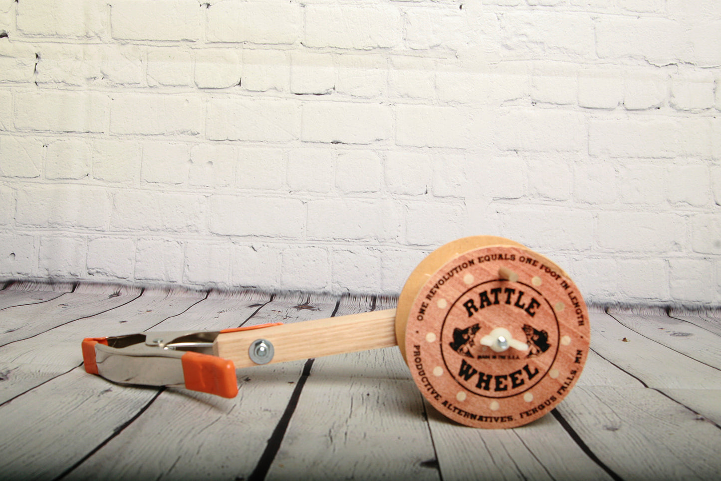 Rattle Wheel with Clamp Mount